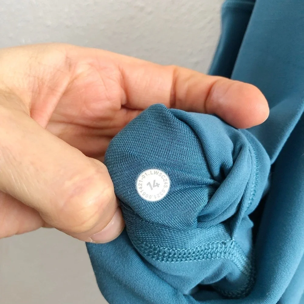 LULULEMON Align High-Rise Pant 28" Capture Blue Size 14 - Picture 8 of 10